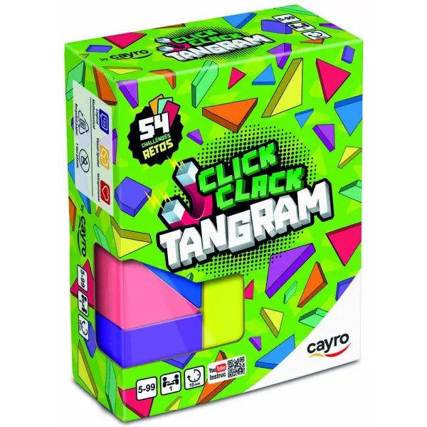 IQ puzzle CLICK CLACK TANGRAM