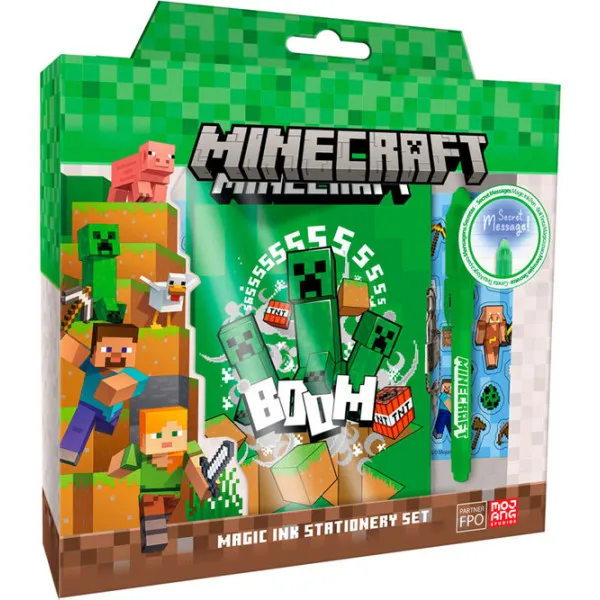Školski set tajni dnevnik MINECRAFT