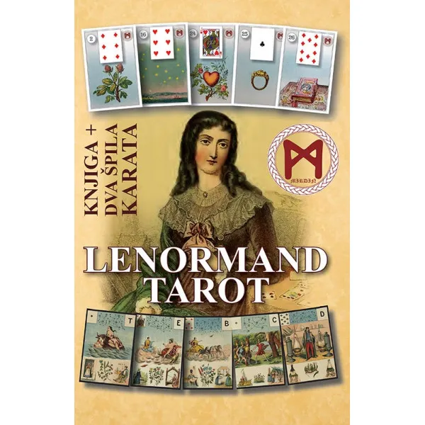 Lenormand Tarot + 2 špila karata + luksuzna kutija