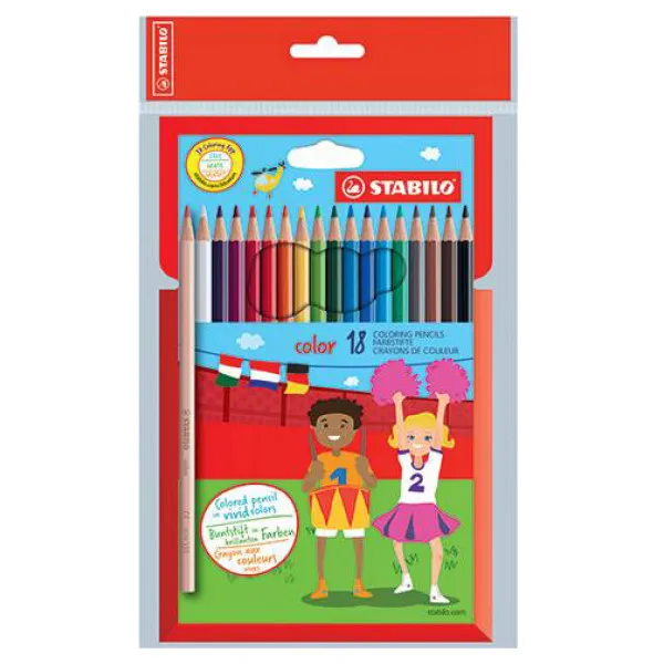 MARINA COMPANY<br />
STABILO Set od 18 drvenih olovaka