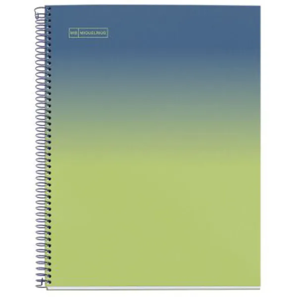 MIQUELRIUS notes A4 GRADIENT AZUL&amp;LIMON