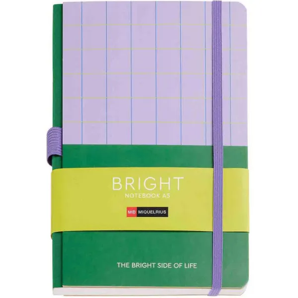 MIQUELRIUS notes A5 tačkice GREEN BRIGHT