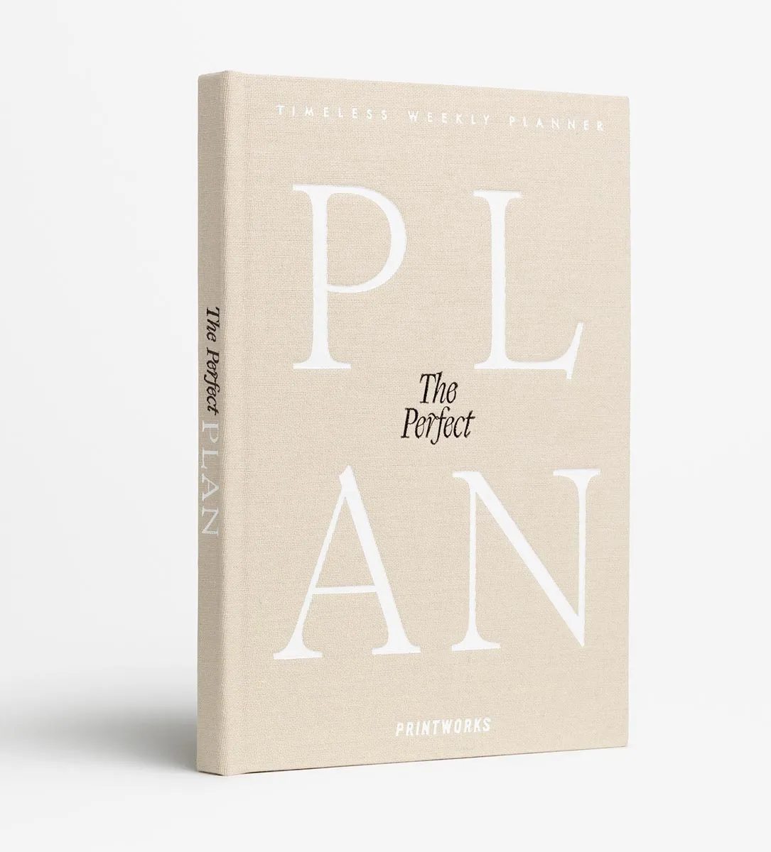 Nedeljni planer - THE PERFECT PLAN, BEIGE -