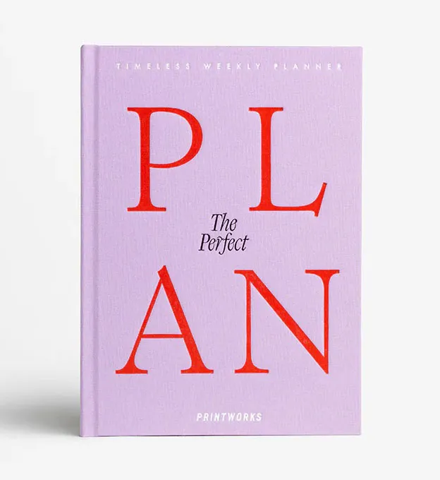 Nedeljni planer THE PERFECT PLAN - VIOLET -