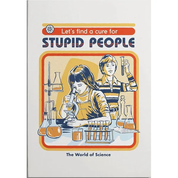 Notes A5 na linije CURE FOR STUPID PEOPLE