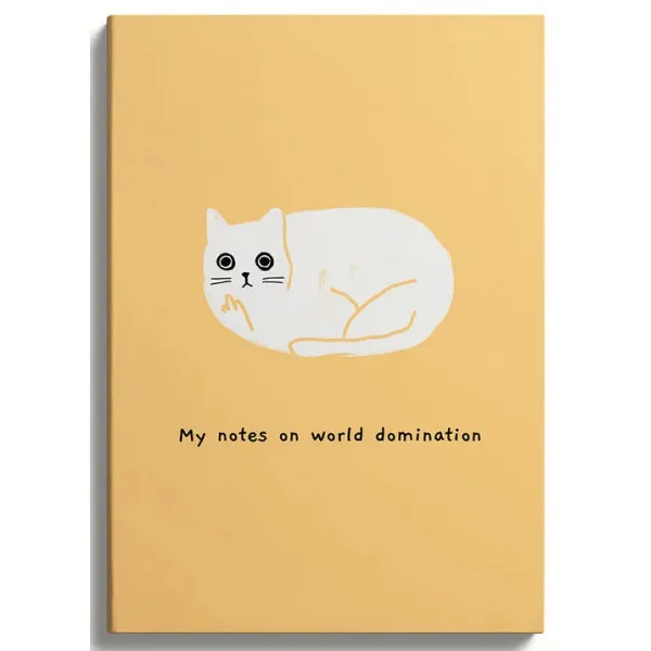 Notes A5 na linije WORLD DOMINATION