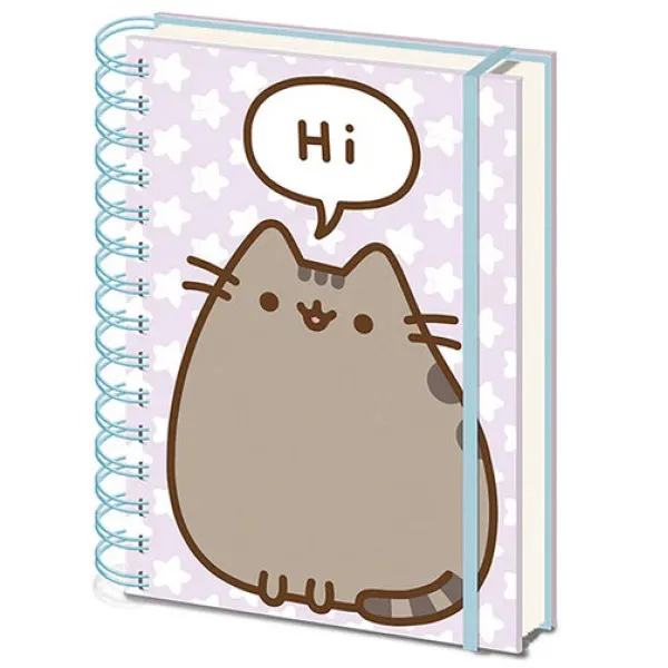 Notes A5  sa spiralom TP PUSHEEN SAYS HI