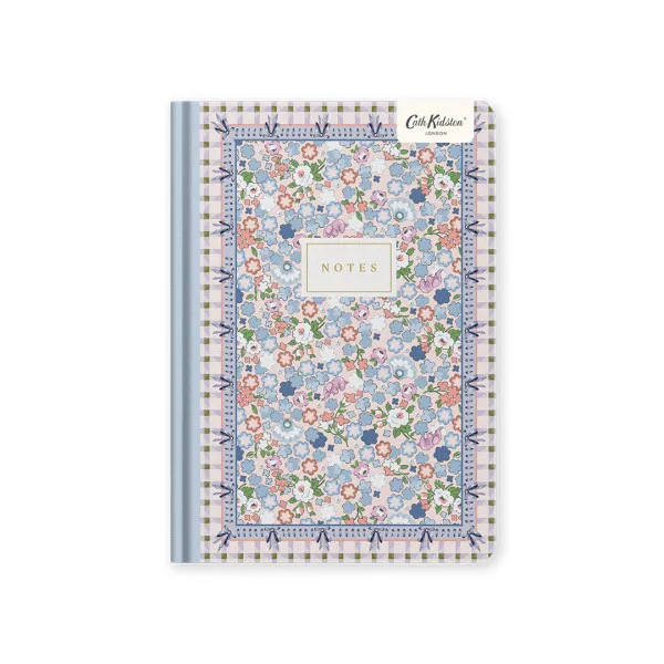 Notes A5 tvrde korice - Cream Dreamy Ditsy Check