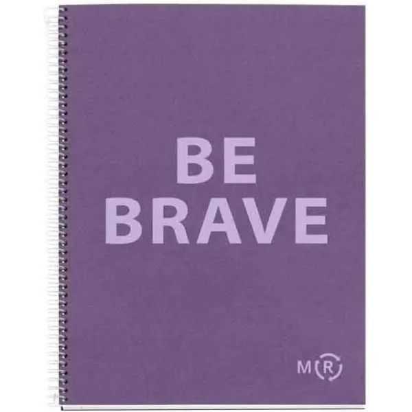 Notes BE BRAVE ECO AMETHYST A4 tačkice