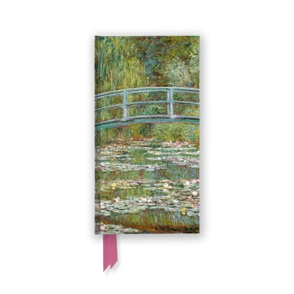 Notes BRIDGE OVER A POND OF MATER LILIES 15x8cm
