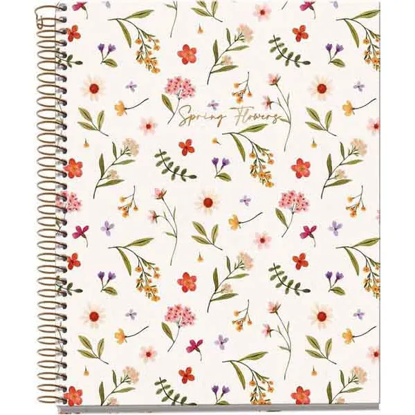Notes CREMA SPRING FLOWERS A5