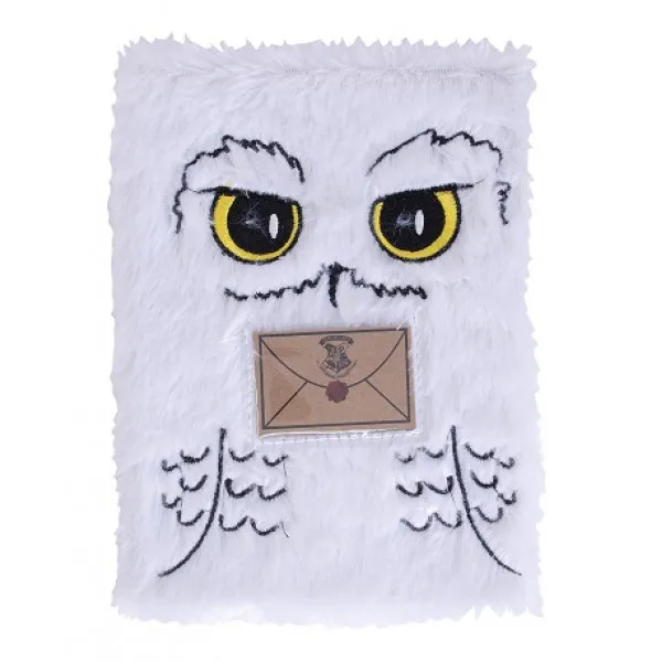 Notes plišani A5 HARRY POTTER Hedwig