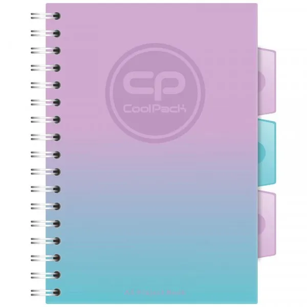 Notes sa spiralom A5 GRADIENT BLUEBERRY