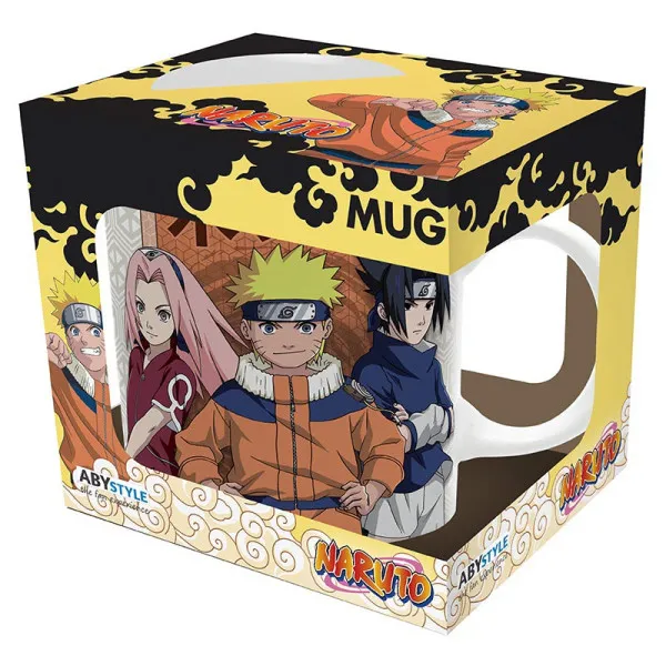 Šolja NARUTO KONOHA VS SUNA 320ml