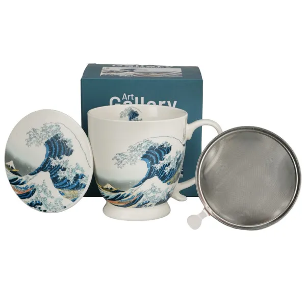 Šolja sa stopicom THE GREAT WAVE - HOKUSAI
