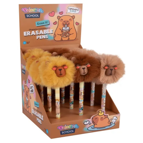 Piši briši olovka POMPOM CAPYBARA