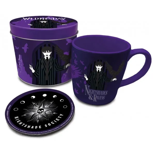 Poklon set WEDNESDAY (NIGHTSHADES &amp; RAVENS) -