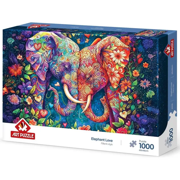 Puzzle ELEPHANT LOVE - 1000kom
