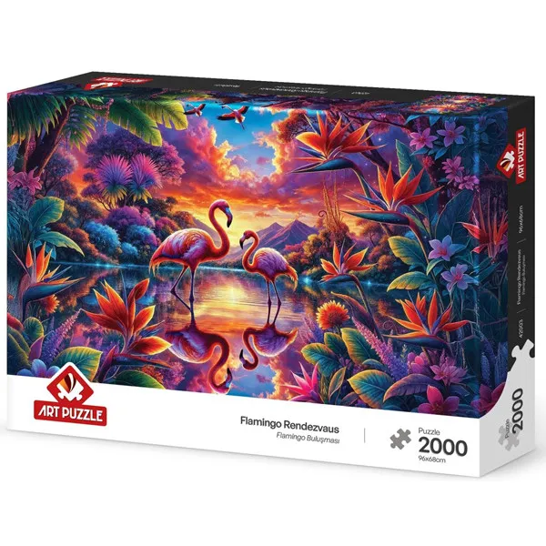 Puzzle FLAMINGO RENDEZVOUS - 2000kom