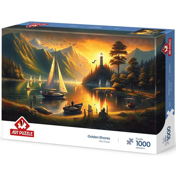 Puzzle GOLDEN SHORES - 1000kom
