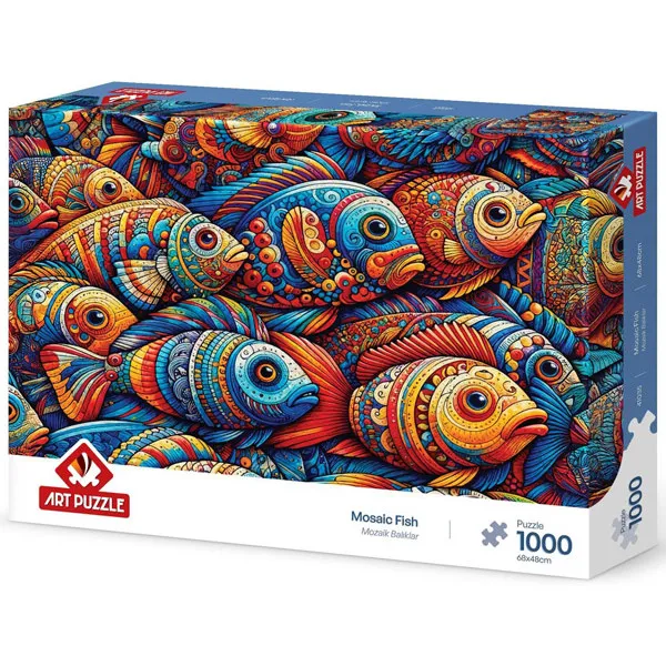 Puzzle MOSAIC FISH - 1000 kom