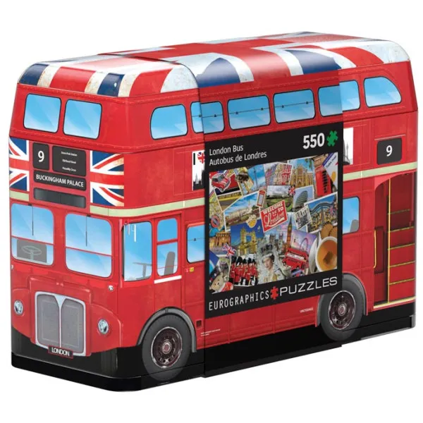 Puzzle u limenci LONDON BUS 550kom