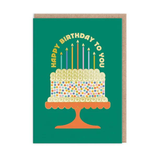 Rođendanska čestitka 15x11 - Celebration Cake
