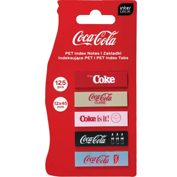 Samolepljivi obeleživači COCA-COLA