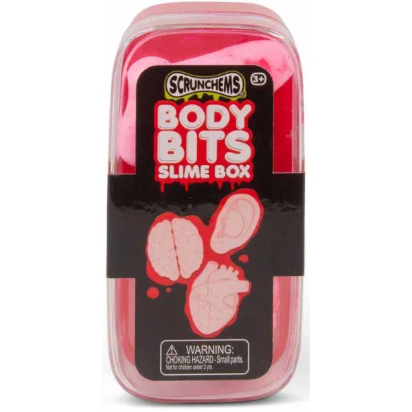 SCRUNCHEMS antistres BODY BITS SLIME BOX