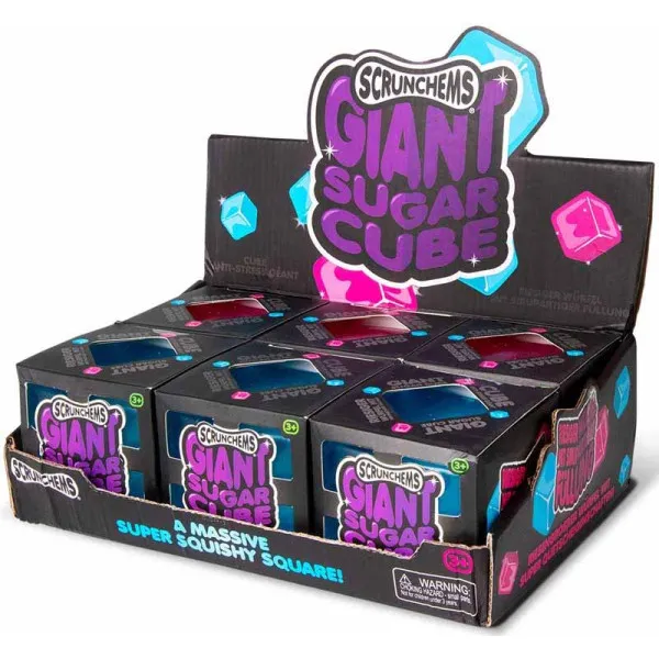 SCRUNCHEMS antistres igračka GIANT SUGAR CUBE