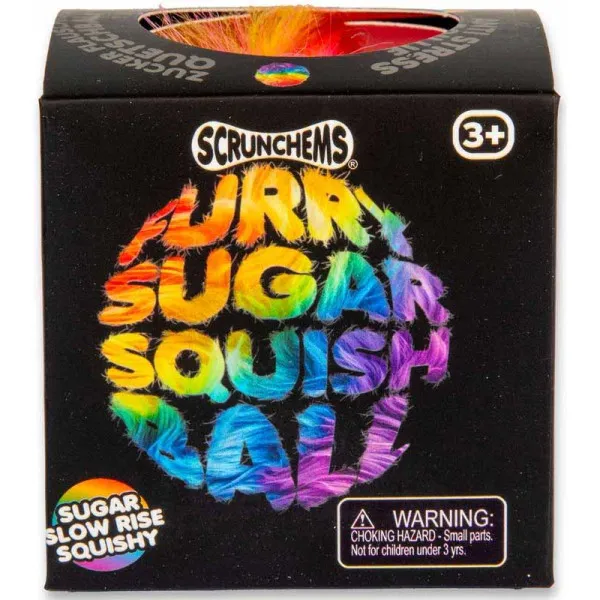 SCRUNCHEMS antistres loptica FURRY SUGAR