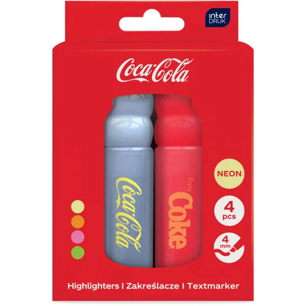 Set četiri signira COCA-COLA MIX 2