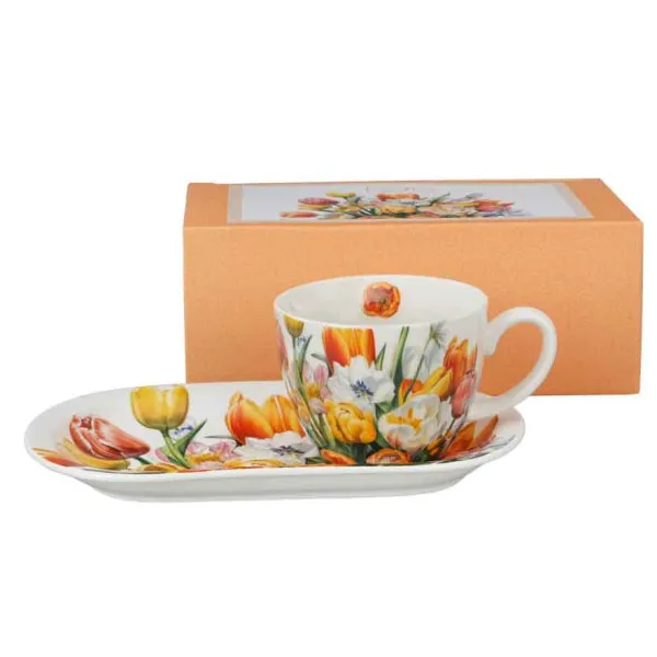 Set šolja I velika tacna TULIPS
