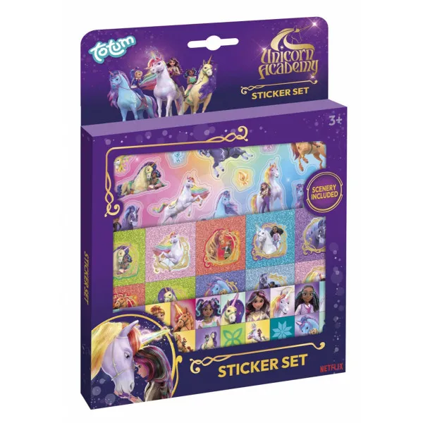 Set stikera UNICORN ACADEMY -
