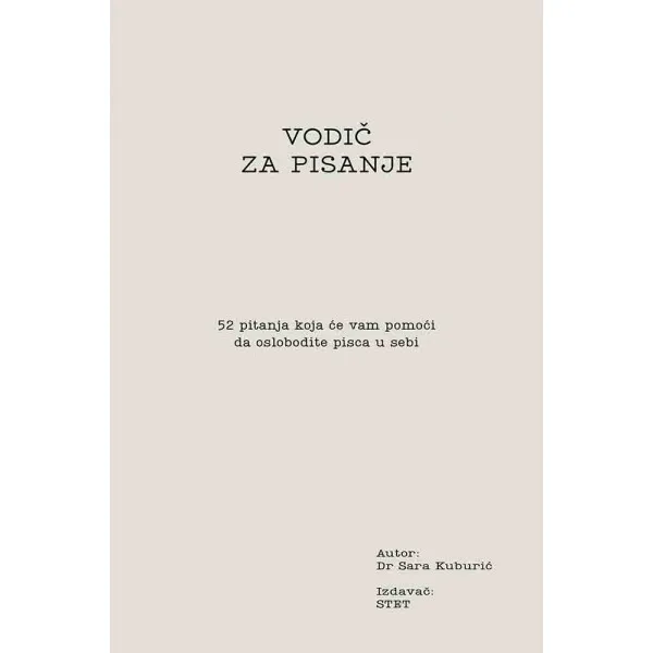 VODIČ ZA PISANJE: 52 PITANJA KOJA ĆE VAM POMOĆI DA OSLOBODITE PISCA U SEBI