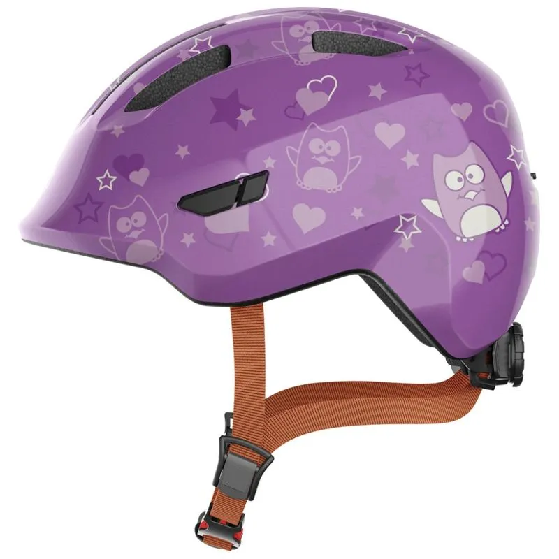 Kaciga za bicikliste dečija ABUS Smiley 3.0 - Purple Star S