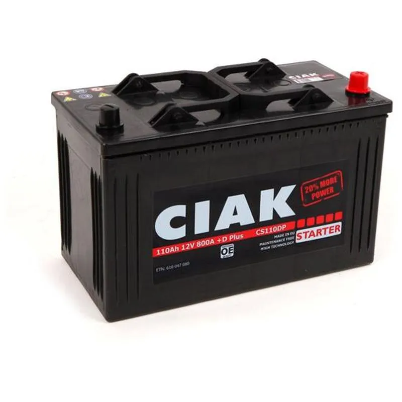 Akumulator CIAK Starter HD 12 V 110 Ah +D