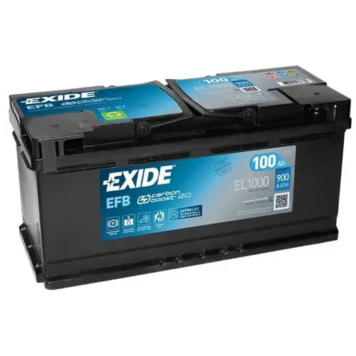 Akumulator EXIDE EFB 12 V 100Ah +D