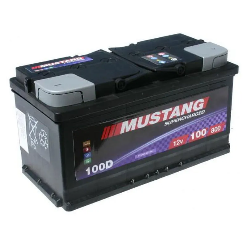 Akumulator MUSTANG Supercharged 12 V 100 Ah +D