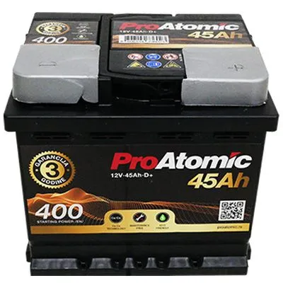 Akumulator PROATOMIC 12V 45 Ah +D