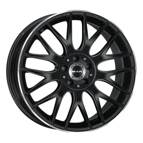 Alu felna 19x8,0J 5/112 ET33 66,6 MAK Arrow - Gloss Black Mirror Ring