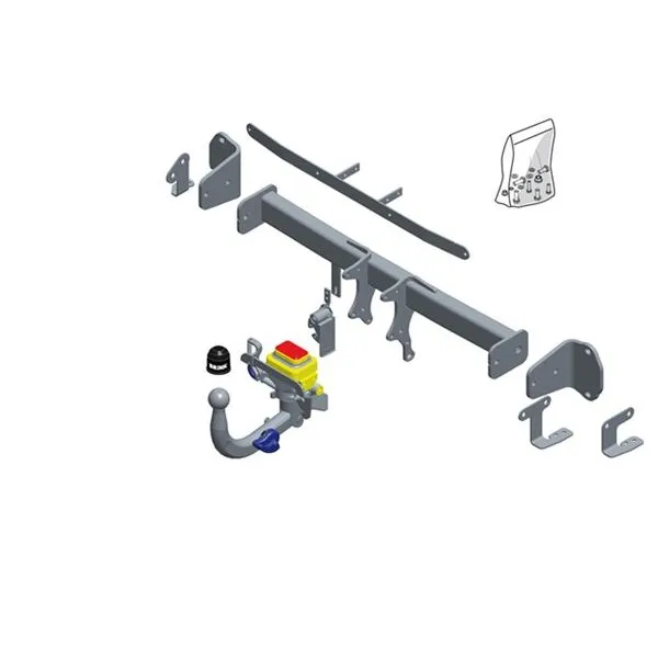 Auto kuka Bmw 5-Seria BRINK 648100 preklopna