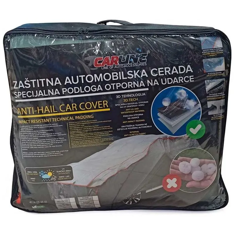 Cerada za auto protiv grada CAR LINE SUV - 533x208x150 XXL