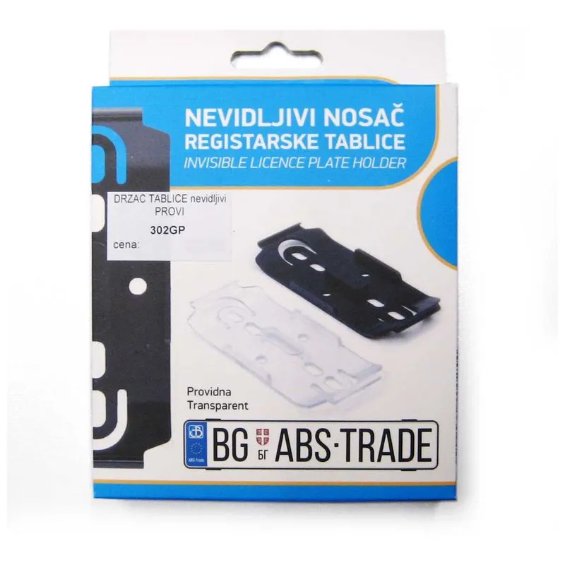 Držač tablice nevidljivi providni