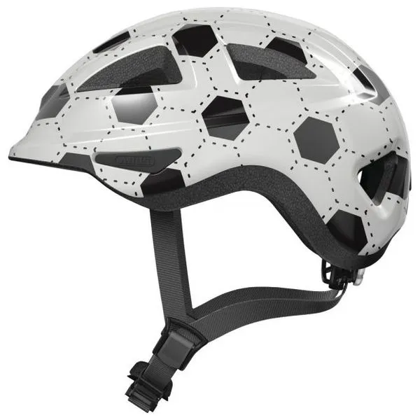 Kaciga za bicikliste ABUS Anuky 2.0 - White Football S