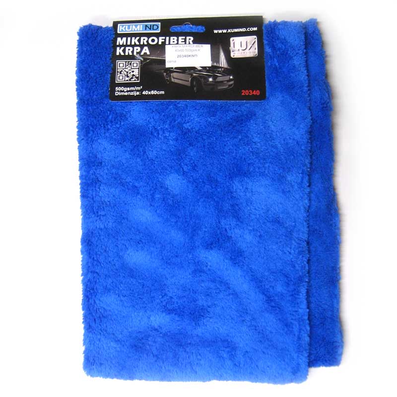 Krpa mikrofiber 40x60 500 gsm