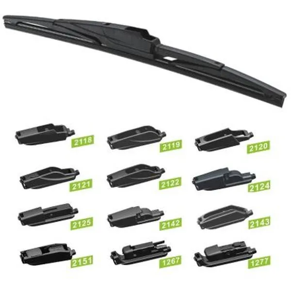 Metlica brisača zadnja 28cm SHIELD 12 adaptera