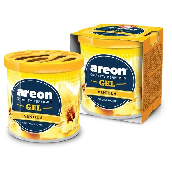 Miris za auto konzerva AREON Gel 80g - Vanilla