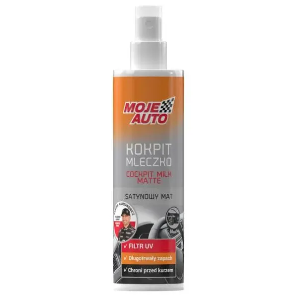 Mleko za kokpit - MOJE AUTO Black Mat - 300ml