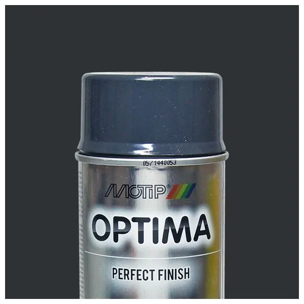MOTIP Optima Akrilna boja u spreju RAL7021 crno-siva 400 mL